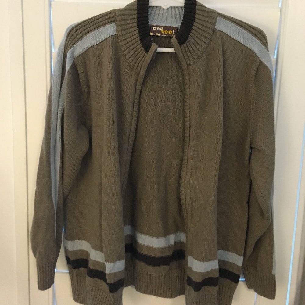 Boy's Long Sleeve Zip Up Jacket